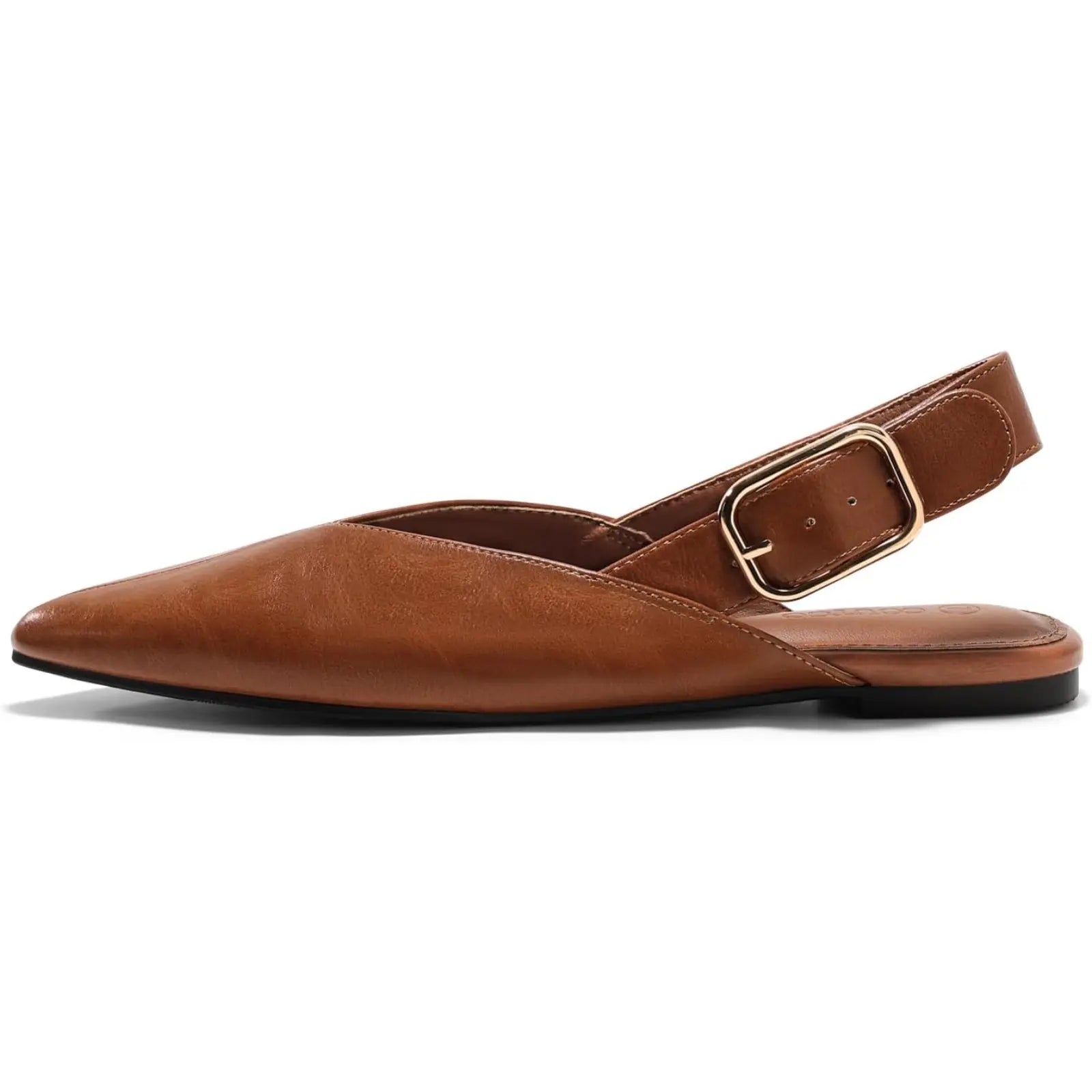 Pointed Toe Slingback Flats